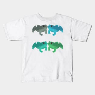 Bullfrog Buddies (Seafoam) Kids T-Shirt